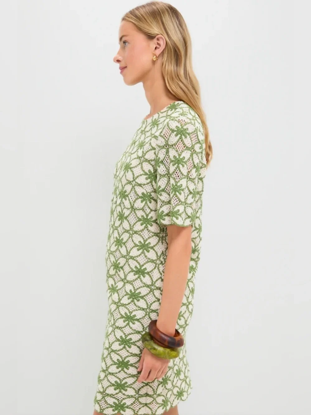 Tuckernuck fern crochet belclaire dress size medium nwt